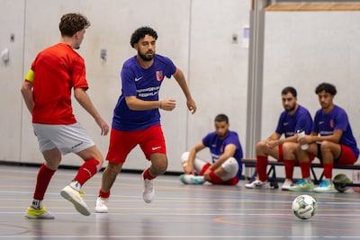 Futsallers van FC Drunen maken reclame: ‘Hopelijk overwegen andere regionale teams deze overstap ook