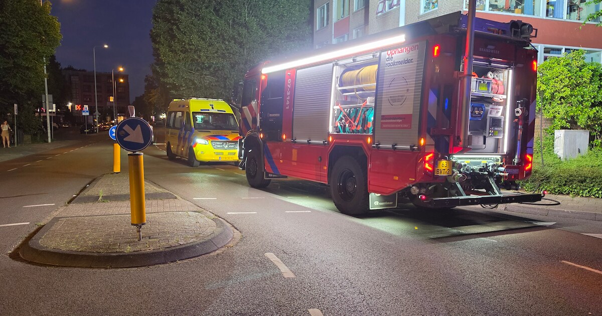 Brand in studentenkamer op Walstraat in Wageningen