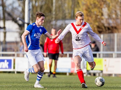 Tijn Vegelin (23) is niet de enige speler die doelpunten voor Sportclub Deventer maakt: ‘We gunnen e