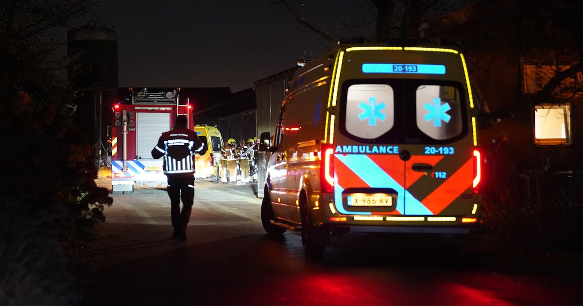Zwaargewonde bij ongeval in Haaren, mogelijk bedrijfsongeval
