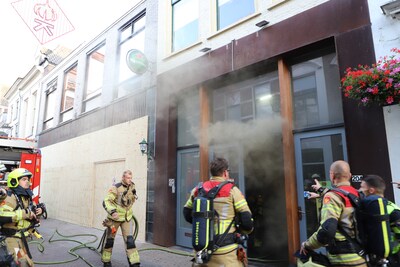 Vriezer in brand bij restaurant Morgana in Kampen: brandweer grijpt snel in