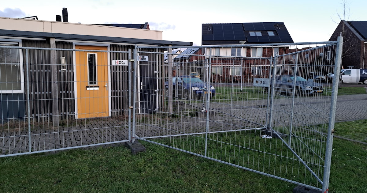 Tijdelijke woonunits Sterappel worden binnen twee weken verwijderd