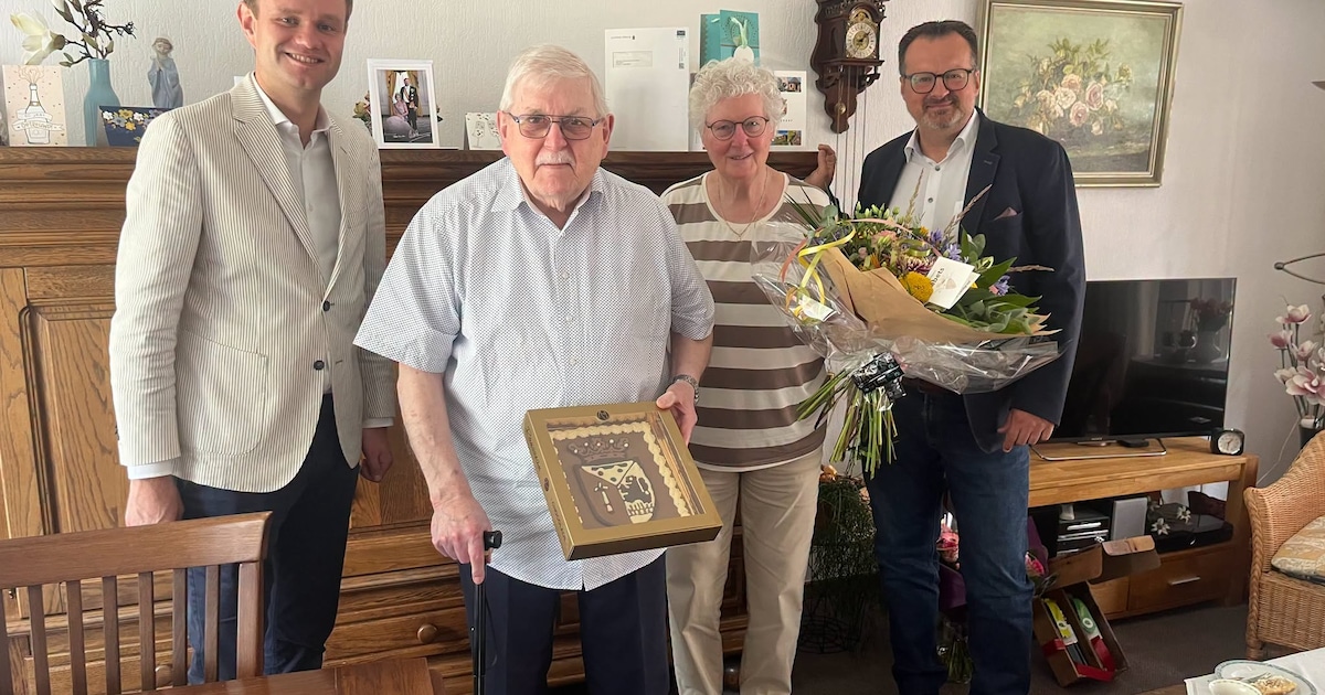 Twee echtparen uit Landgraaf vieren 60-jarig huwelijk