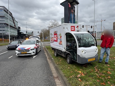 Picnic-bezorger onder invloed veroorzaakt ongeluk in Eindhoven