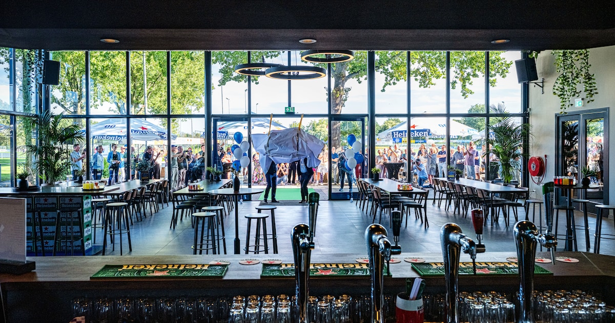 Nieuwe kantine SV Argon is klaar, maar er moet nog veel gebeuren bij de club: ‘Kunnen we heel trots 