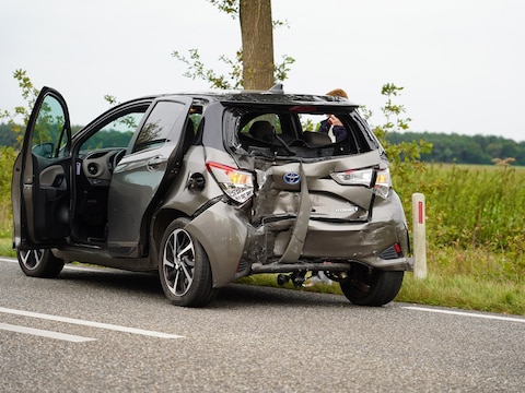 Normaal gesproken ben je als achterop botsende partij schuldig, maar niet altijd.