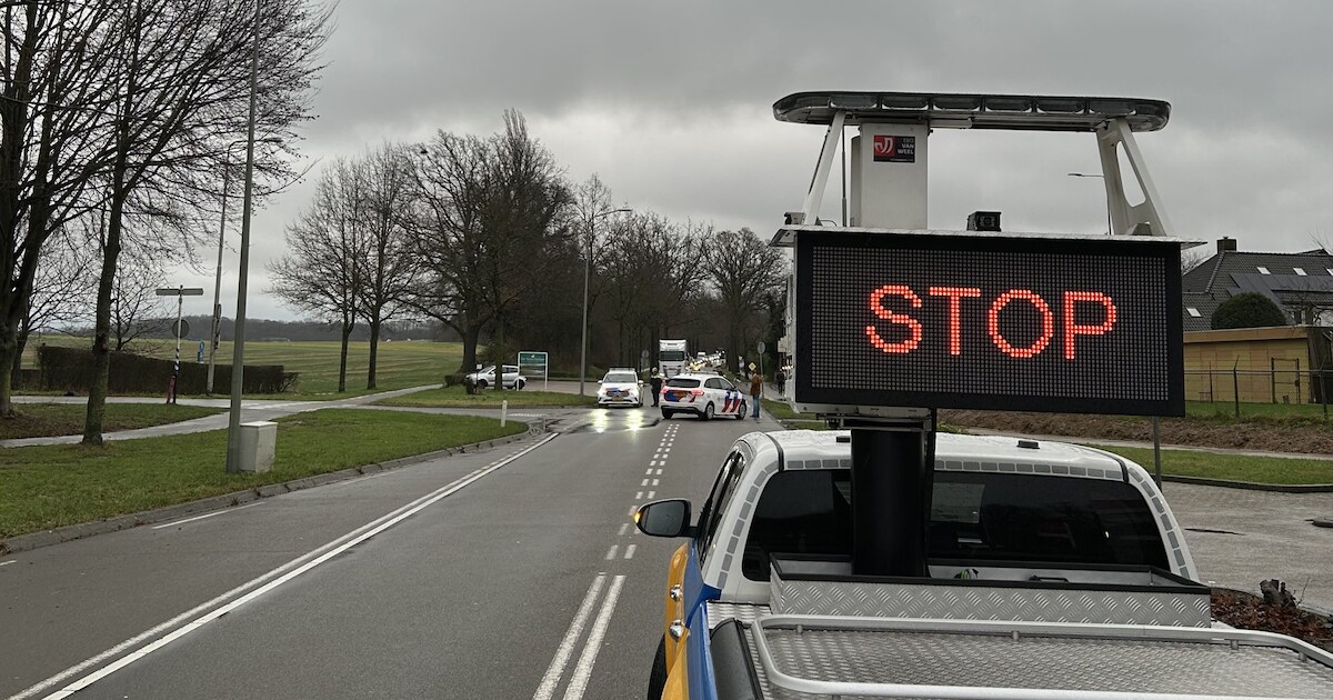 Politie onderzoekt ongeval op de N278 tussen Maastricht en Cadier en Keer