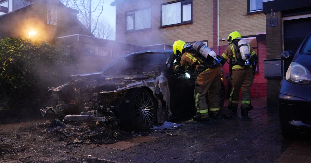 Voertuigbrand op Ds. van Couwenhovelaan in Bergschenhoek