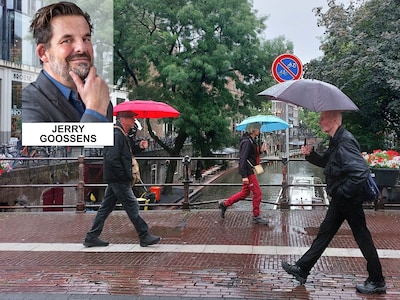 Jerry vindt het niet erg om na drie bloedhete Italiaanse weken thuis te komen in een regenachtig Utr