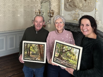 Emelie Jegerings schenkt schilderijen aan Kasteel Geldrop