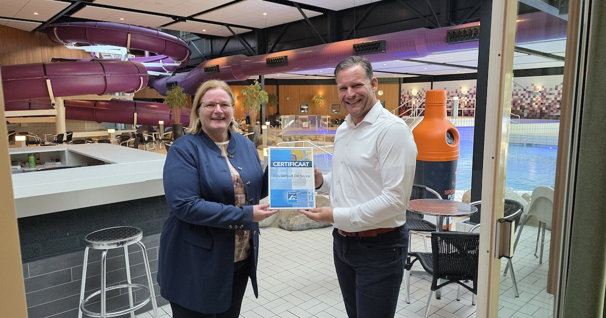Gouwebad De Sniep in Waddinxveen behaalt keurmerk