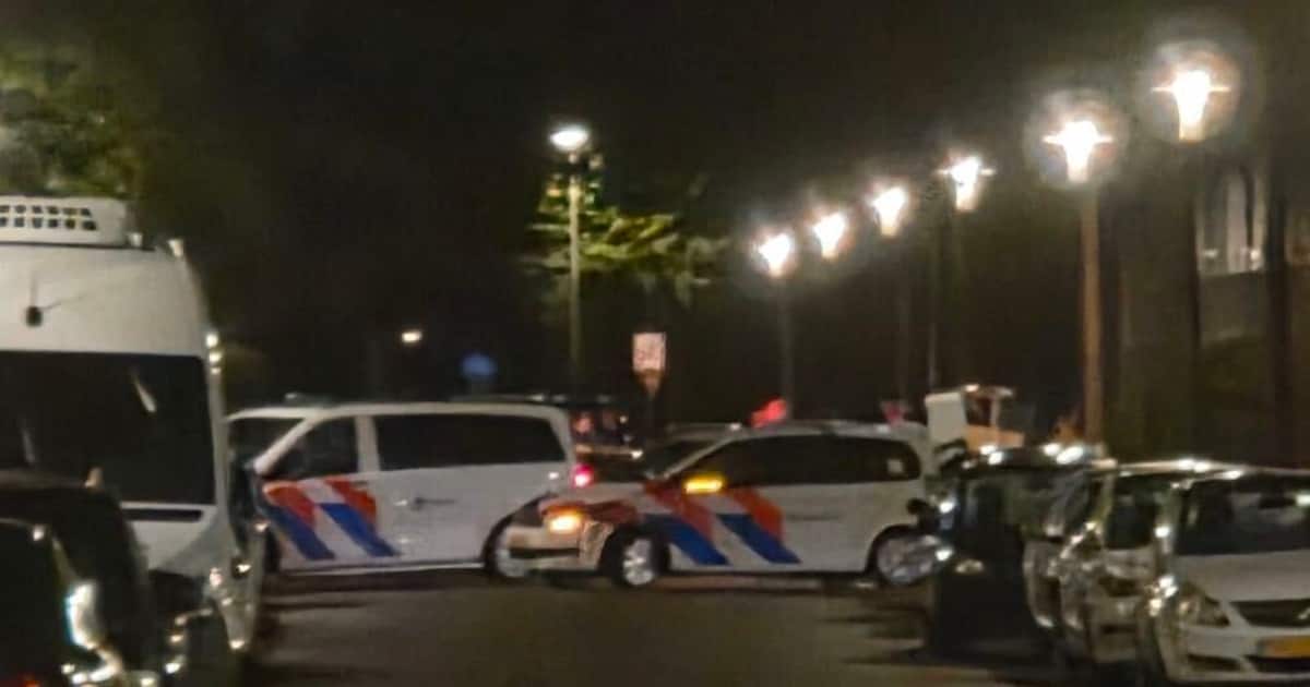 Persoon met ‘onbegrepen gedrag’ aangehouden vanwege wapenbezit bij grote politieactie