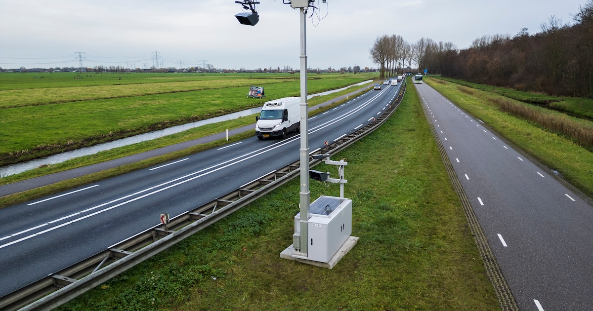 Focusflitser op N203 tussen Uitgeest en Limmen verhoogt verkeersveiligheid
