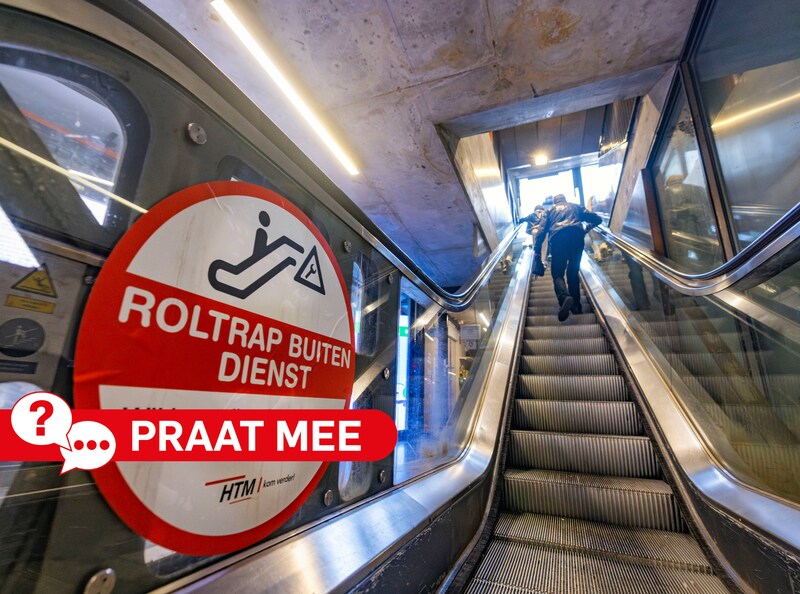Ervaar jij hinder van defecte roltrappen bij tramhaltes? | Den Haag | AD.nl