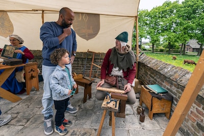 Nationale Houtdraaiersdag op kasteel Hernen