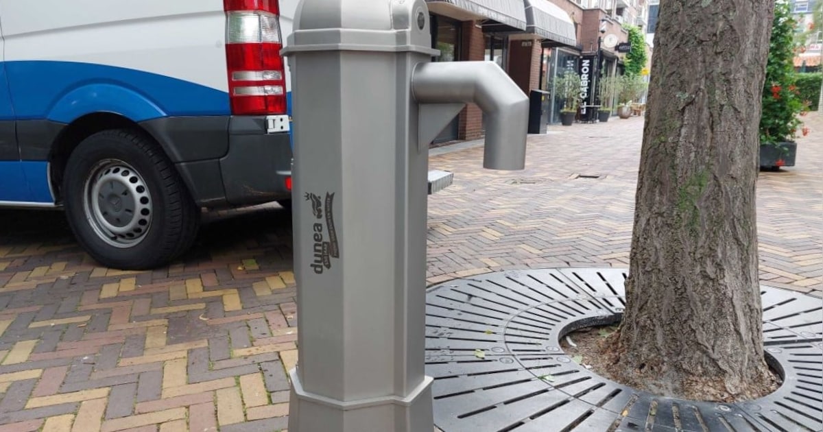 Nieuw watertappunt geopend in Rivierenbuurt in Veendam