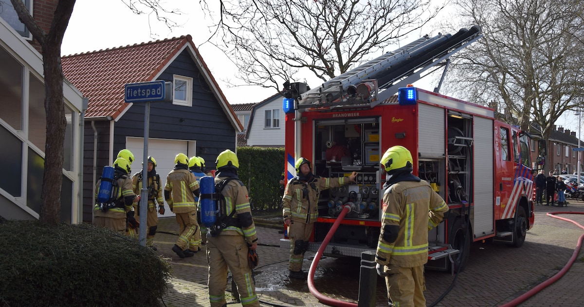 Brand in appartement op Singel in Bruinisse geblust