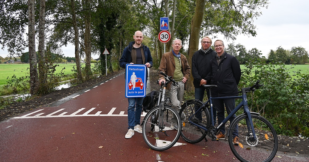 Horstlaan in Voorschoten wordt fietsstraat