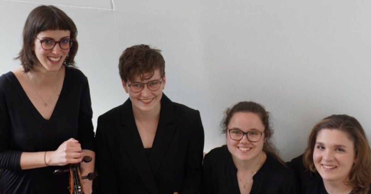 Concert bij kaarslicht op Vlieland: Beyerle String Quartet speelt in Nicolaaskerk