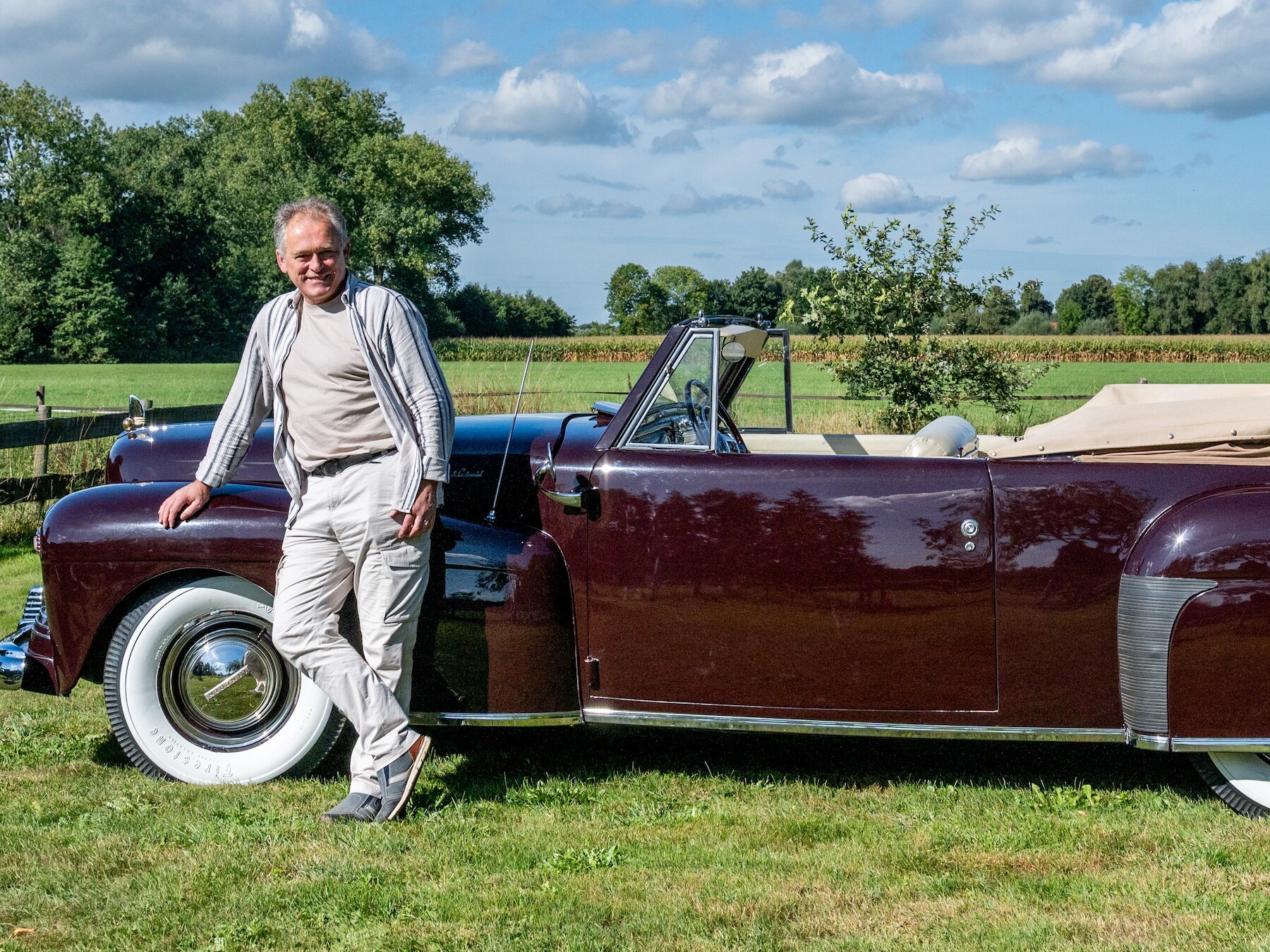 Zeldzame Lincoln Continental is de ‘holy grail’: na 15 jaar zoeken vond Norbert eíndelijk zijn droomauto