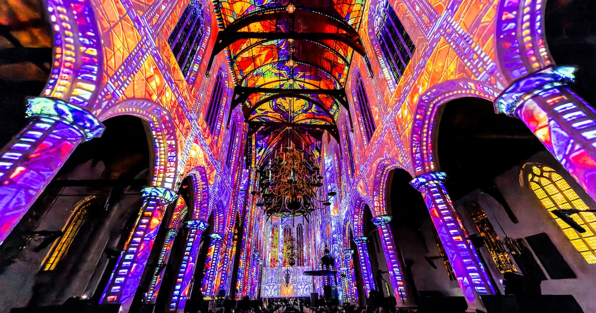 Luminiscence strijkt neer in Utrecht: spectaculaire lichtshow komt naar de Jacobikerk