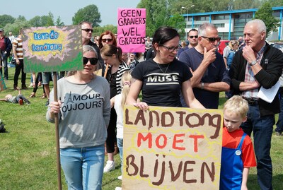 Rozenburgers krijgen hun zin: Landtong blijft definitief groen