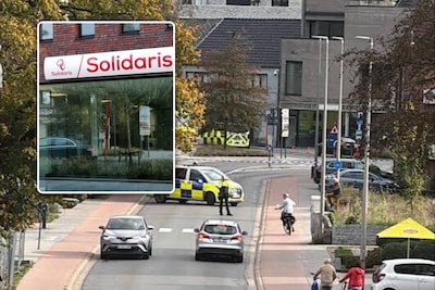Twee arrestaties nadat man (34) met bijl Solidariskantoor in Lommel binnenvalt: geen gewonden