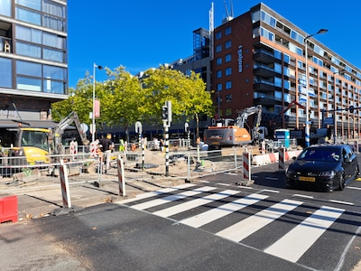‘Werk aan kruising Laan op Zuid is woensdag klaar’