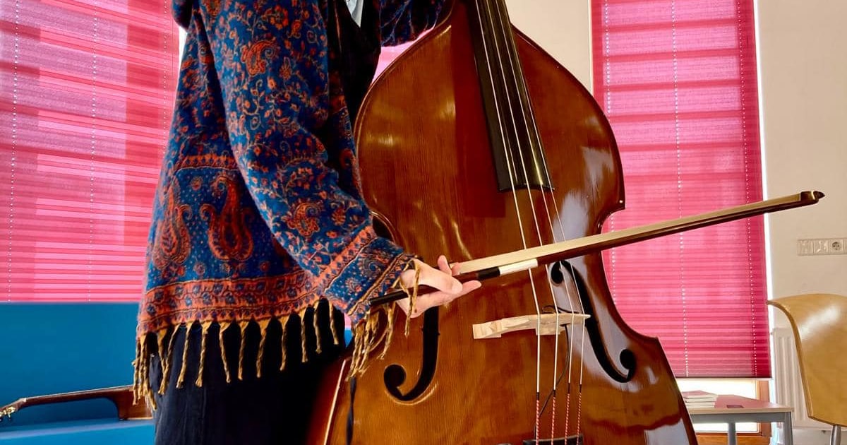 Silvia Fledderus geeft folkoptreden in Bibliotheek Borger