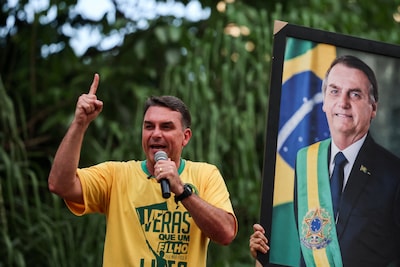 Verkiezingen in Brazilië: Flávio, de ‘redelijke’ zoon van Bolsonaro, staat te trappelen