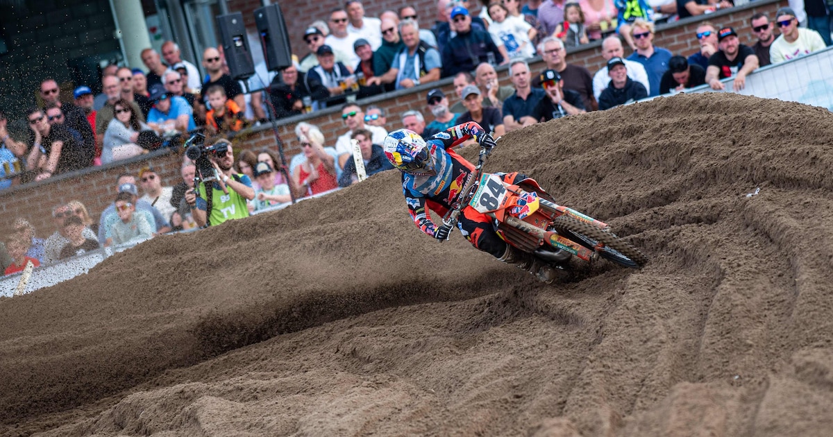 Motorcrosser Jeffrey Herlings eindigt in de top tien bij rentree, podiumplek voor Brabander Calvin V