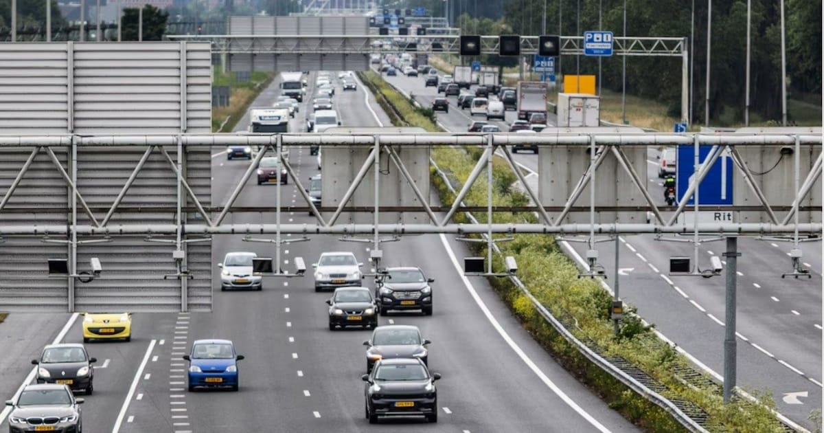 Trajectcontrole A12 voorlopig alleen aan richting Nootdorp; richting Zoetermeer vanaf mei