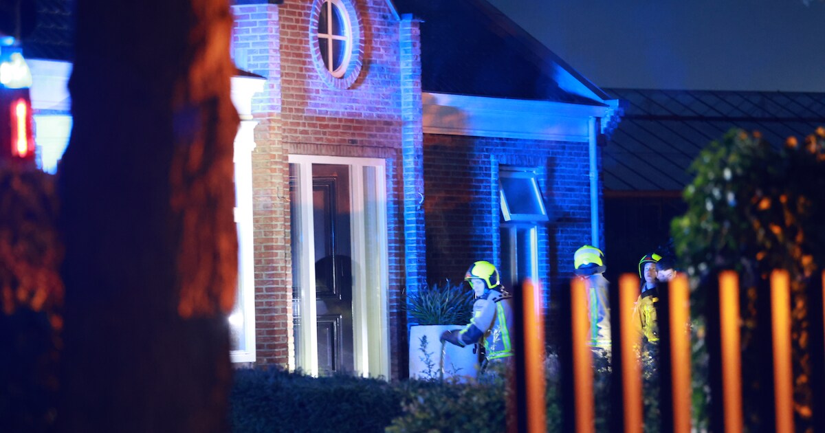 Veel rook bij woningbrand in 's-Gravenzande