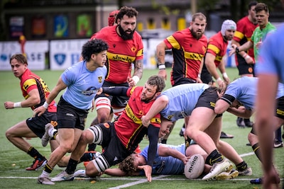 Zuid-Afrikaanse rugbyer heeft draai gevonden in Den Bosch: ‘Ik speel nu alsof ik nog een jongetje be