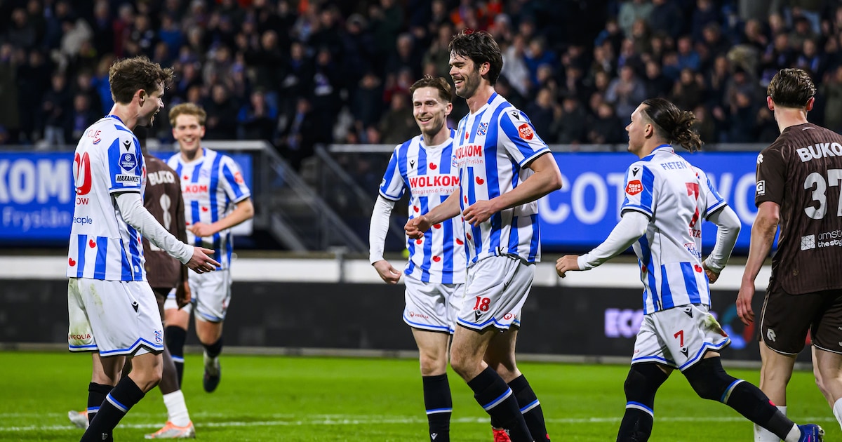 LIVE eredivisie | Trenskow helpt Heerenveen aan veilige marge na lastige fase tegen Telstar
