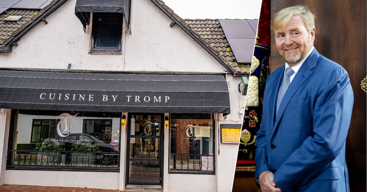Koning Willem-Alexander zat in restaurant in Oostvoorne, maar bijna niemand in de straat had dat doo