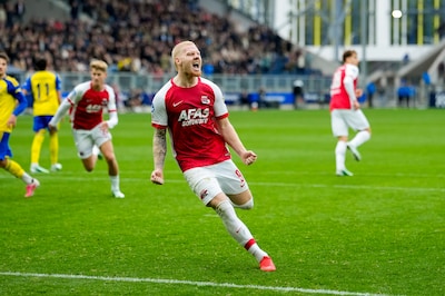 AZ morst dure punten: tiental Cambuur knokt zich naar verrassend gelijkspel