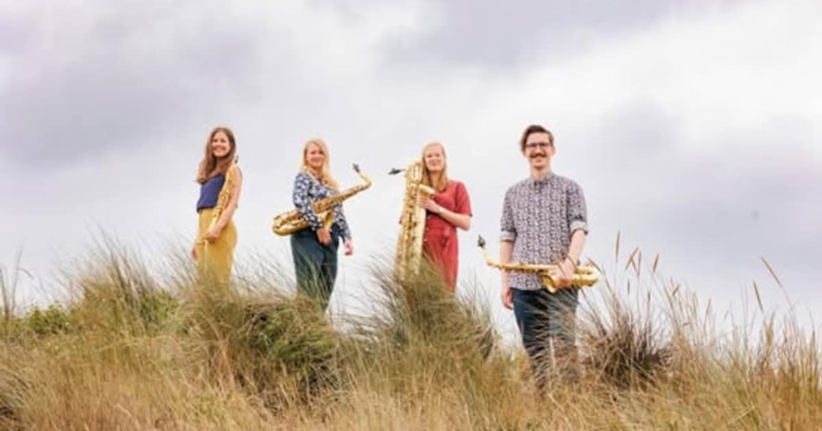 Nieuwjaarsconcert Fireworks met Ardemus Quartet in Paaskerk Baarn