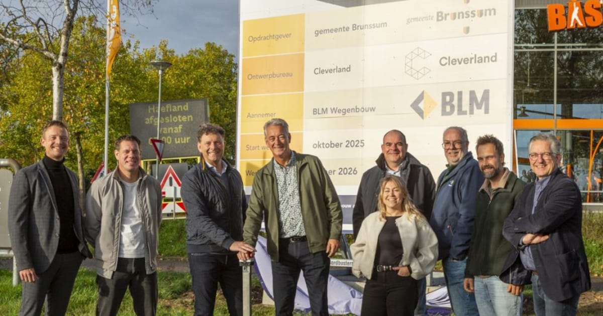Herinrichting bedrijventerrein Haefland in Brunssum begonnen