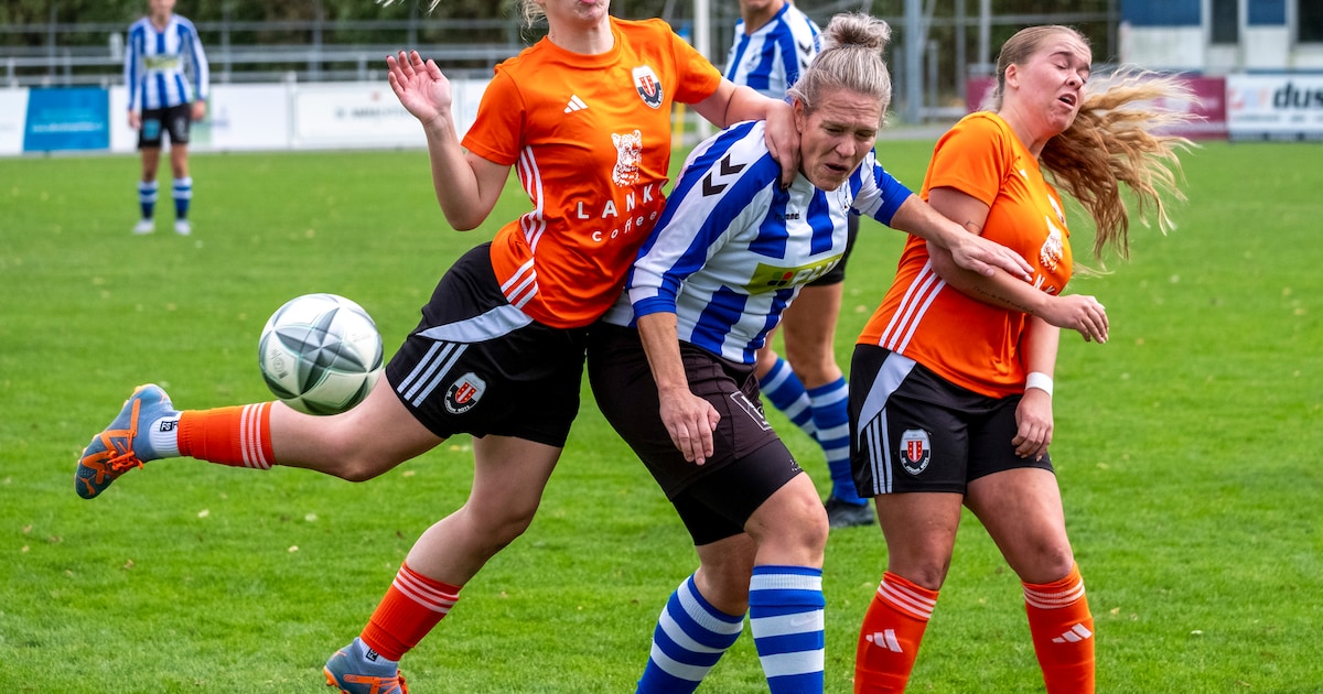 IJzendijke legt het in tweede helft af tegen tweede elftal van Ter Leede: ‘We gaan toch wel met een 