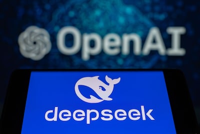 chongqing-china-march-04-in-this-photo-illustration-a-deepseek-logo-is-displayed-on-a-smartphone-screen-with-an-openai-logo-in-the-background-on-march-4-2025-in-chongqing-china-photo-by-li-hongbo-vcg-via-getty-images