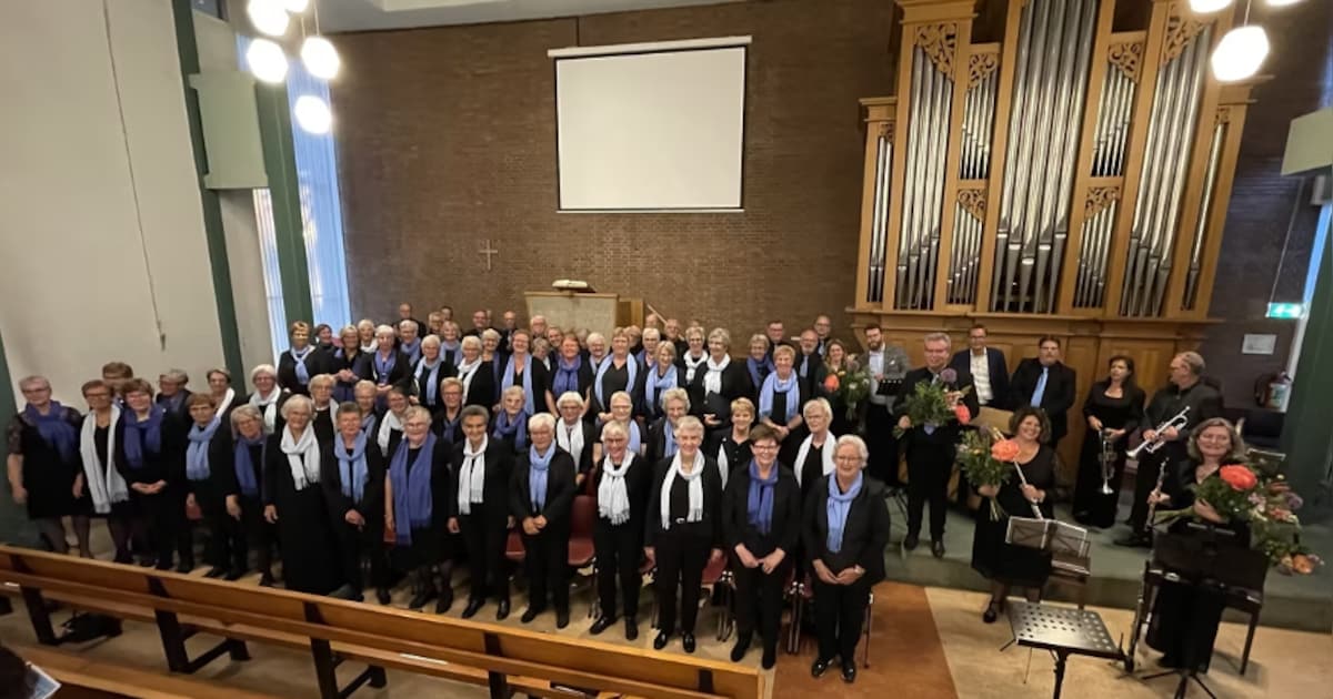 Koor De Slagzingers viert 60-jarig jubileum met gratis concert in Breepleinkerk