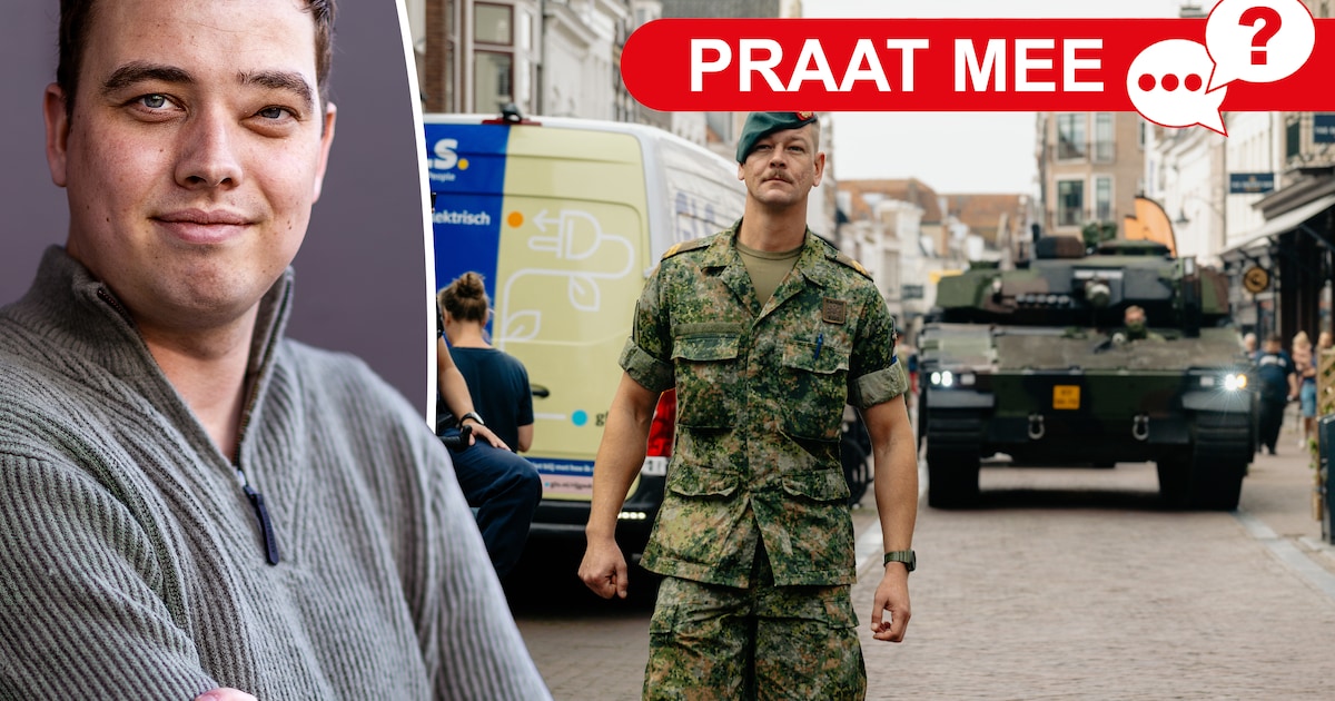 Plotseling kwam het leger Amersfoort binnen: leuk, of zie je de militairen hier liever niet?
