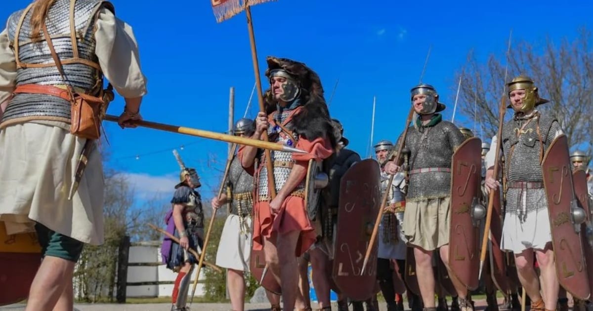 Romeinse legionairs geven in maart demonstratie in Archeon