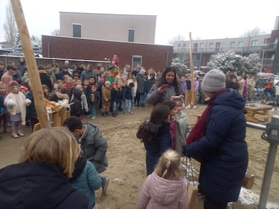 Nieuw speelplein voor basisschool De Komeet in Malden