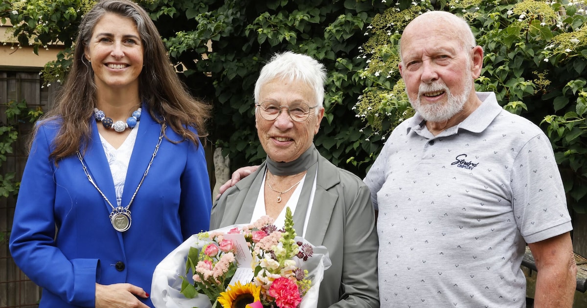 Echtpaar Steenvoorden-Gielen viert briljanten huwelijk in Blaricum