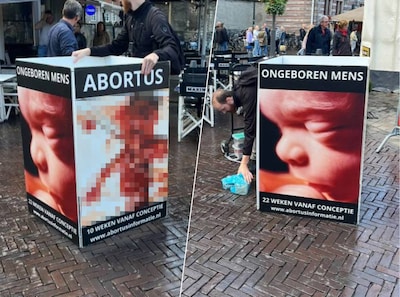 Verbod op bloederige foto’s bij protest is kansloos, zegt expert: ‘Ik kan niets bedenken waarom dit 