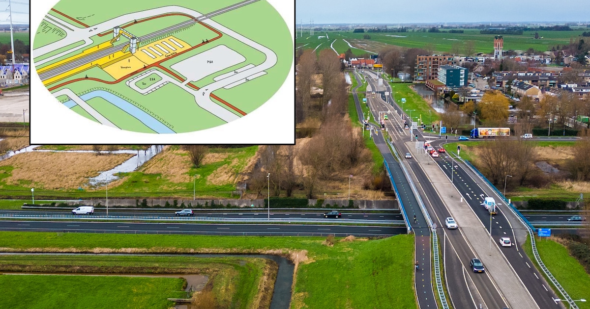 Station bij Hazerswoude-Rijndijk in 2035 klaar
