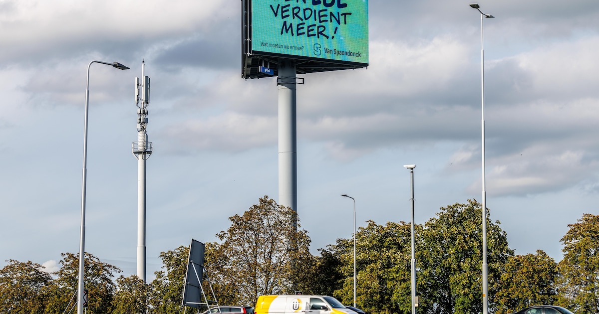 Verbazing over billboard met het woord ‘lul’ langs A2: ‘We hebben bewust geprikkeld’