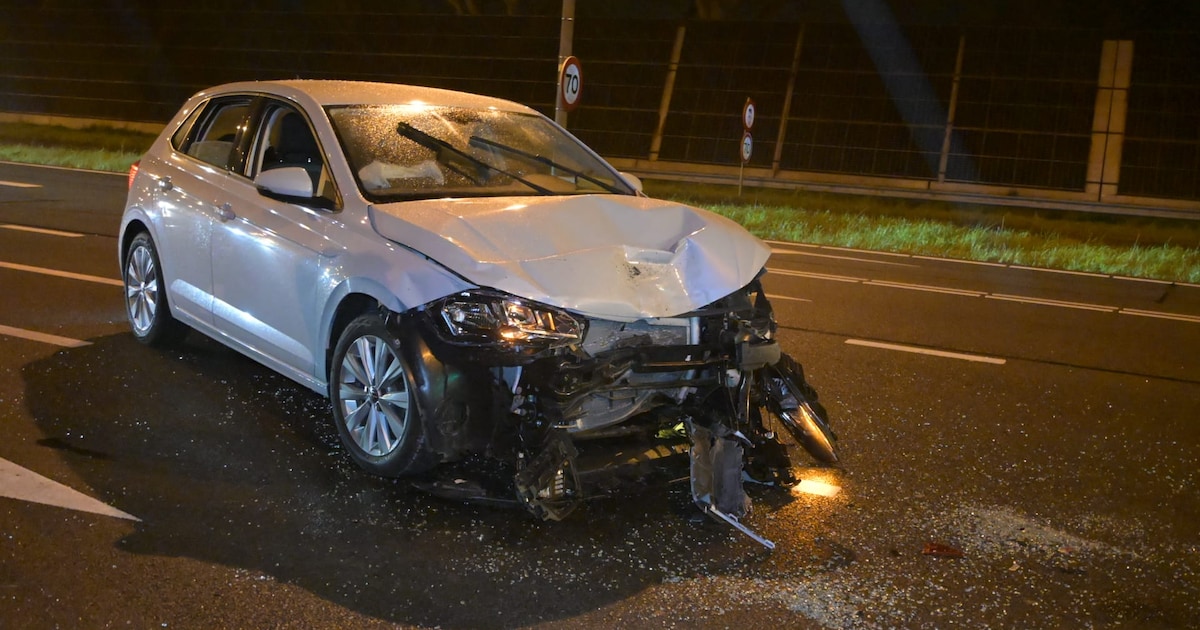 Meerdere voertuigen betrokken bij ongeval op N245 bij Alkmaar